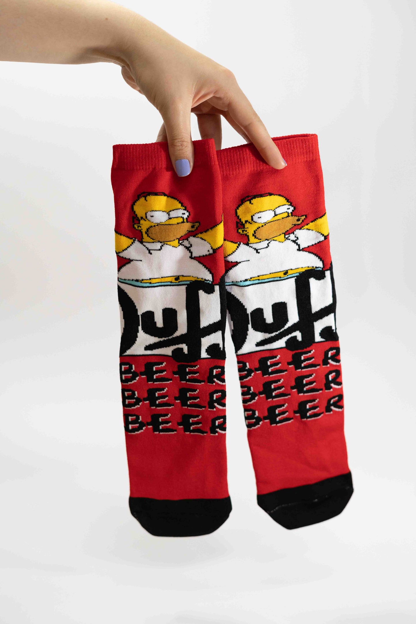 Pack x4 Medias Los Simpson