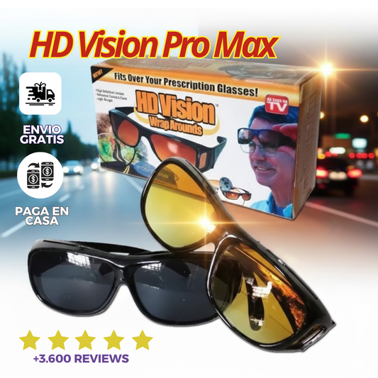 HD Visión Pro Max 2X1- Gafas de visión nocturna