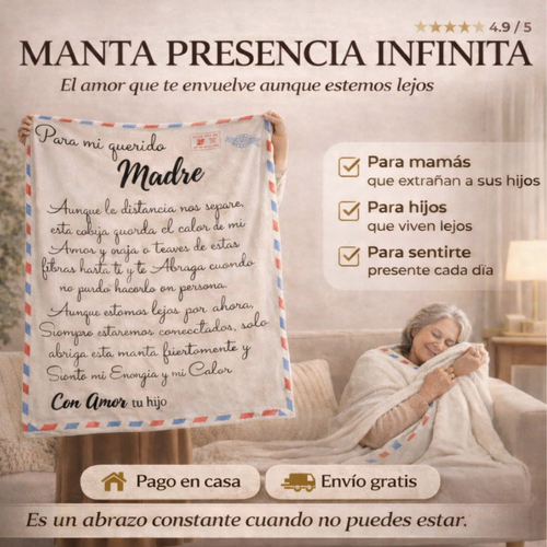 Cobijo de Amor Infinito para Mamá