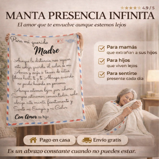 Cobijo de Amor Infinito para Mamá