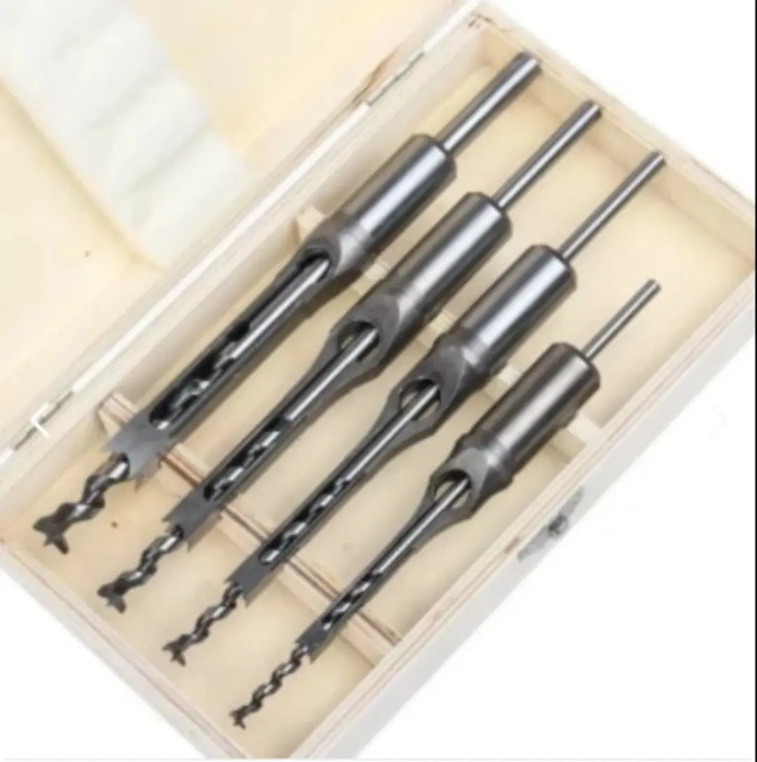 PrecisionForce™- Kit de 4 Brocas de Agujero Cuadrado