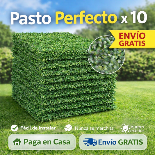 Pasto perfecto x 10 - Grama artificial