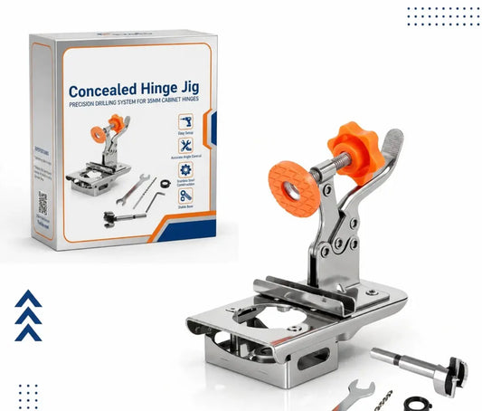 CabiFix™ - Plantilla Profesional para Bisagras Ocultas