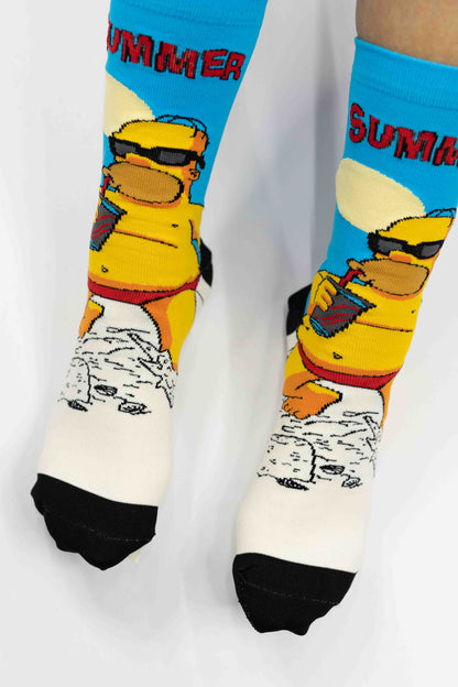 Pack x4 Medias Los Simpson