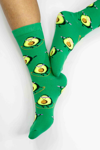 Medias Aguacates Verdes