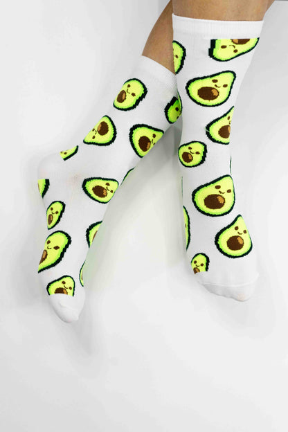 Medias Aguacates Blancos