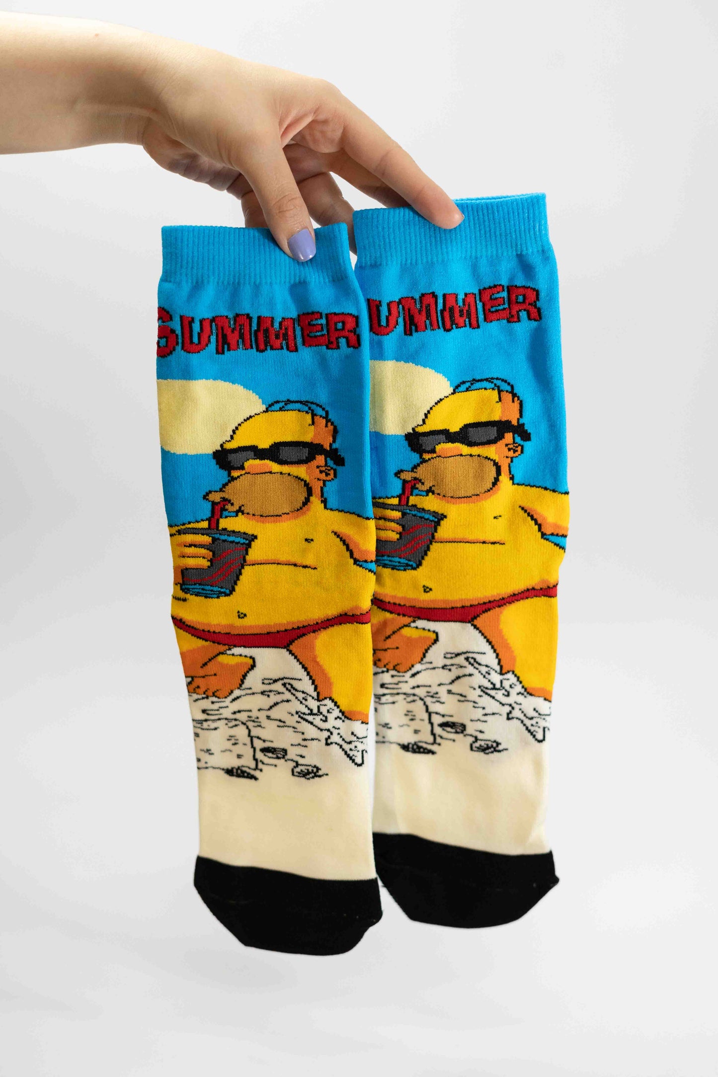 Pack x4 Medias Los Simpson