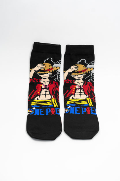 Medias Luffy fondo Negro