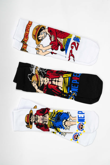 Pack x3 Medias One Piece
