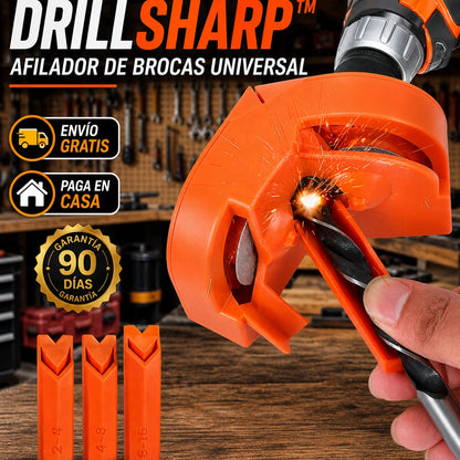 DRILLSHARP™ – AFILADOR DE BROCAS UNIVERSAL (Dejá de tirar brocas desafiladas a la basura)