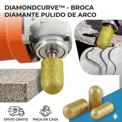 DIAMONDCURVE™ - BROCA DIAMANTE PULIDO DE ARCO