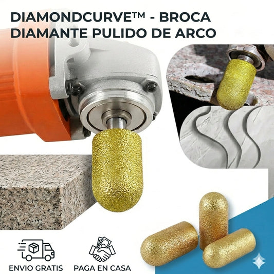 DIAMONDCURVE™ - BROCA DIAMANTE PULIDO DE ARCO