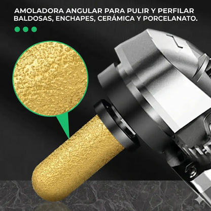 DIAMONDCURVE™ - BROCA DIAMANTE PULIDO DE ARCO