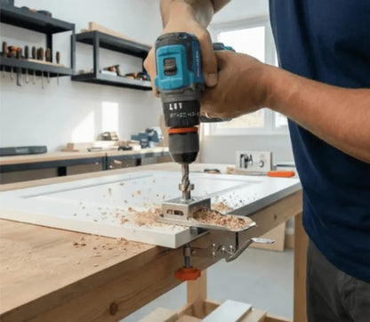 CabiFix™ - Plantilla Profesional para Bisagras Ocultas