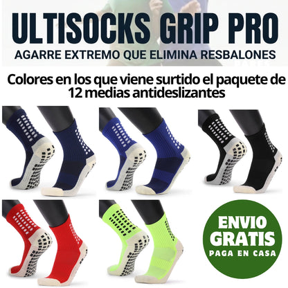 Ultisocks Grip Pro - Medias Antideslizantes