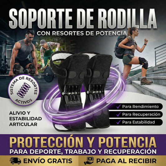 Rodillera TitanFlex™ – resistencia + flexibilidad + Potencia