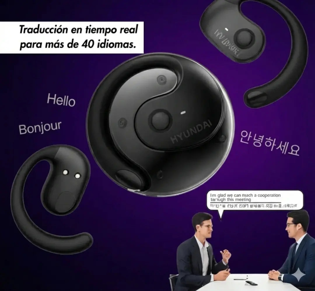 WorldSpeak Air — Audífonos Traductores Inteligentes