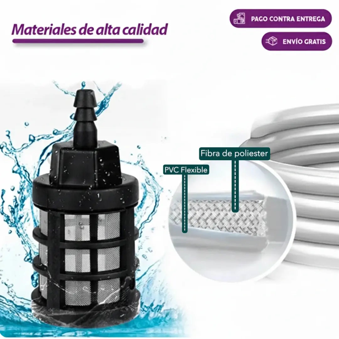 Hidrolavadora inalámbrica con dos baterías + Maletín Gratis