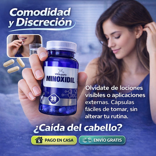 HairStrong Pro – Tratamiento Oral - Minoxidil en capsulas