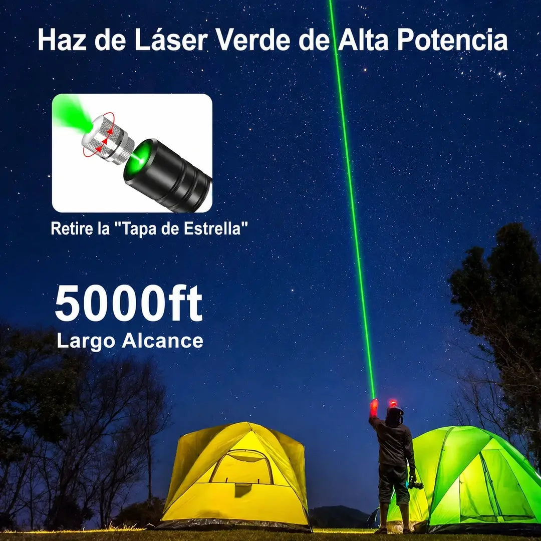LASER FALCON BEAM™ POTENTE Y RECARGABLE