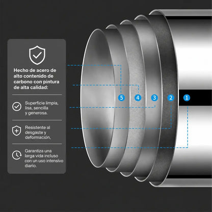 SmartRack™- Barra Extensible de acero inoxidable, estante sin taladrar