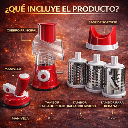 Turbo Triturador Pro- Molino Picador Multiusos