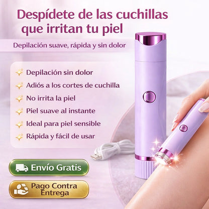 SmoothGlow Pro 2 en 1 -   Depiladora 2 en 1