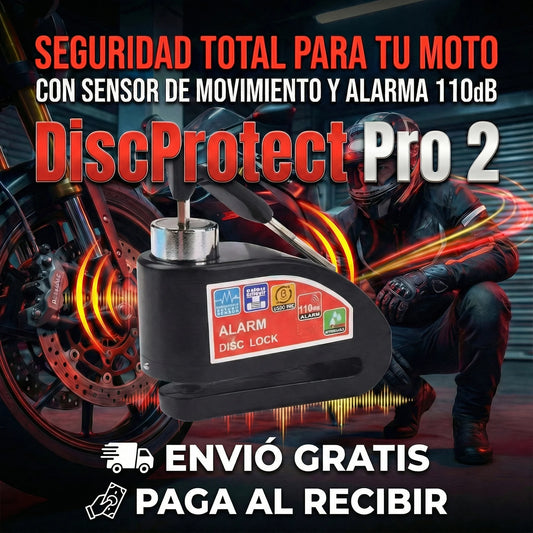 DiscProtect Pro – Candado + Alarma